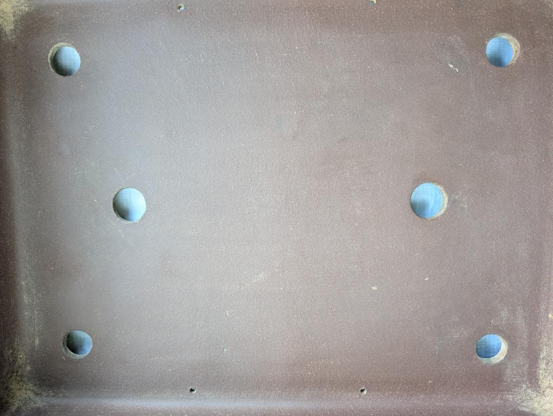 周寶山 盆栽鉢 長方形 外寸56×44.5×高13cm 紫泥鉢 中国宜興製