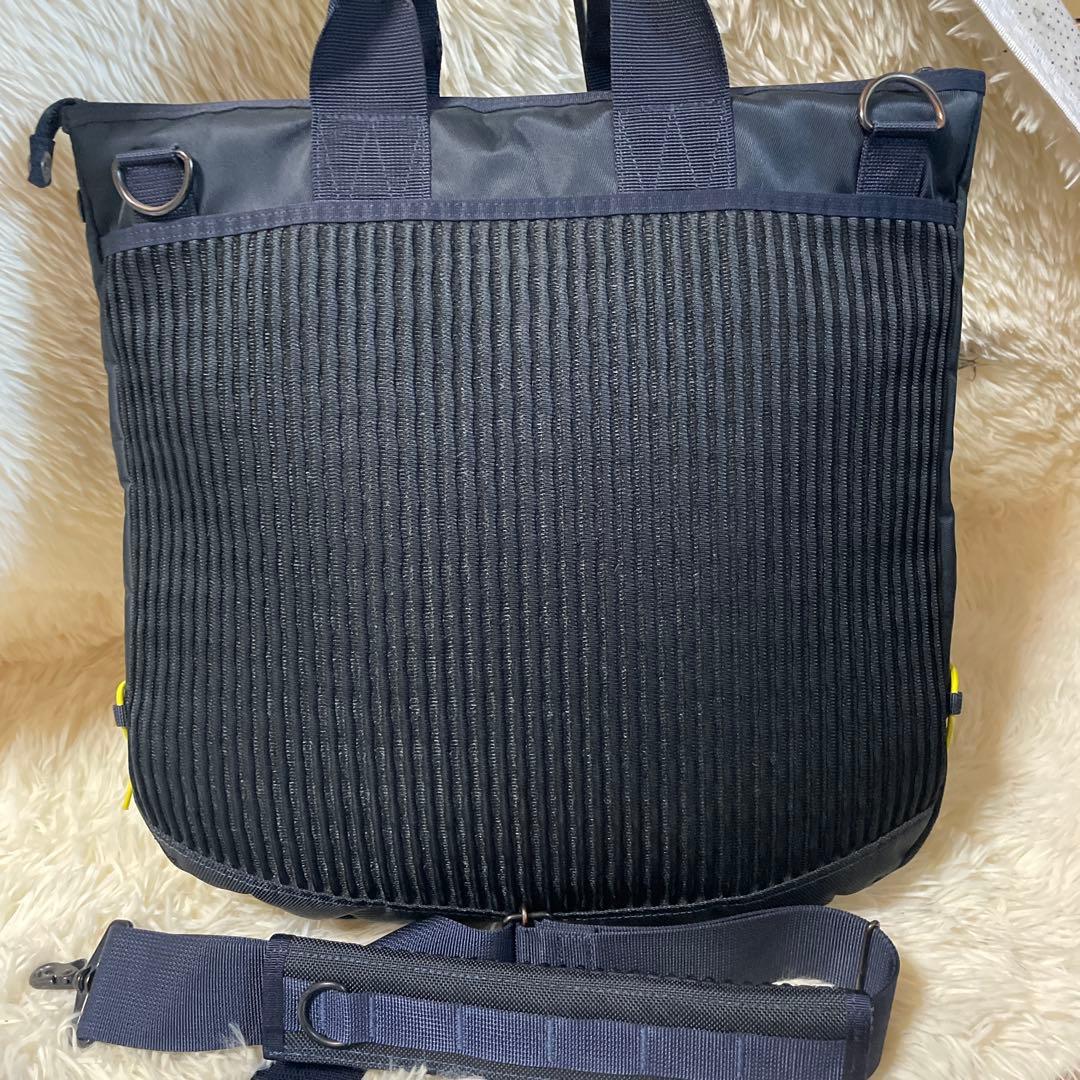 ✨極美品✨ ポーター ヘルメットバッグ トート 2way ナイロン シングス 紺