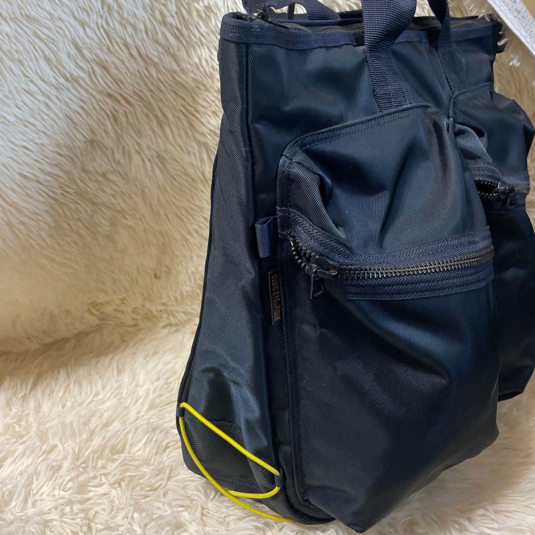 ✨極美品✨ ポーター ヘルメットバッグ トート 2way ナイロン シングス 紺