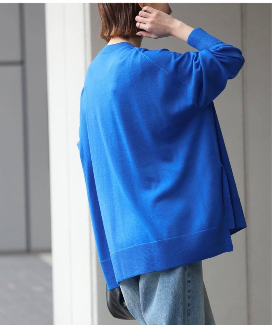 新品 ジャーナルスタンダード BiellaYarnワイドクルーネックプルオーバー