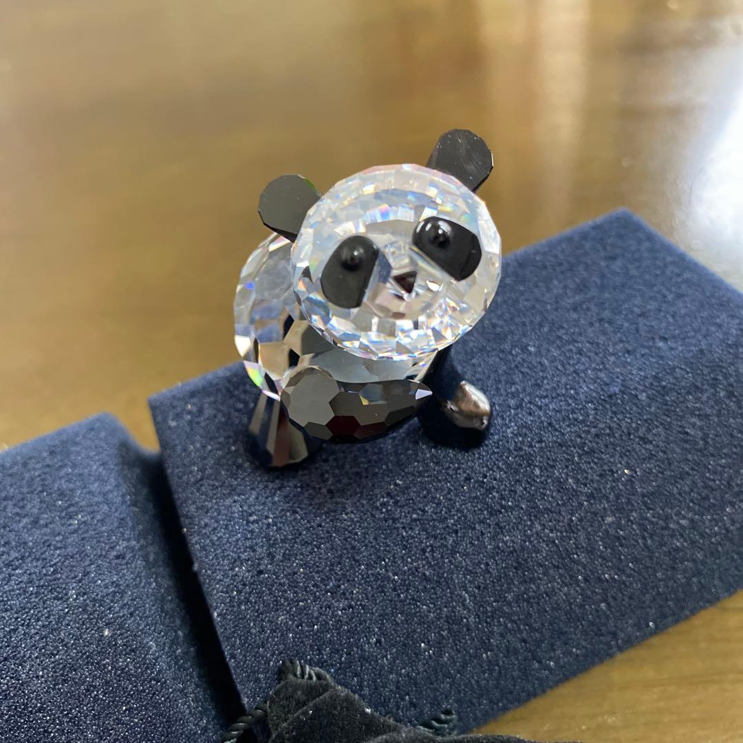 Swarovski マザーパンダ クリスタルフィギュア