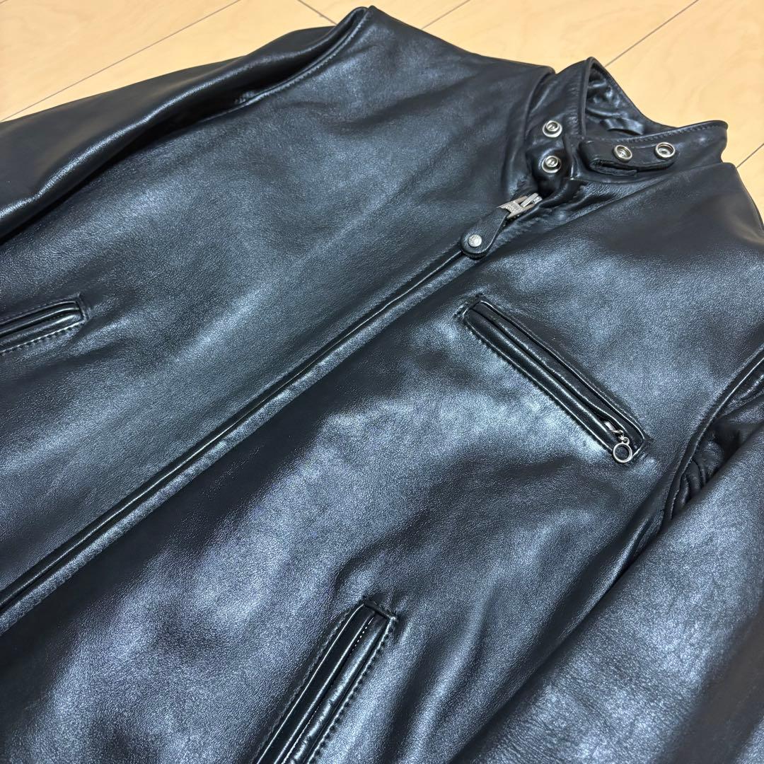 新型 SCHOTT 641 シングルライダースジャケット
