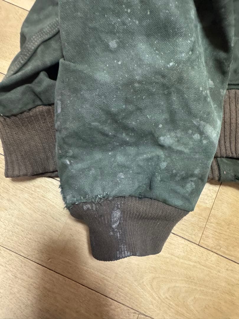 carhartt アクティブジャケット　mosグリーン フェード