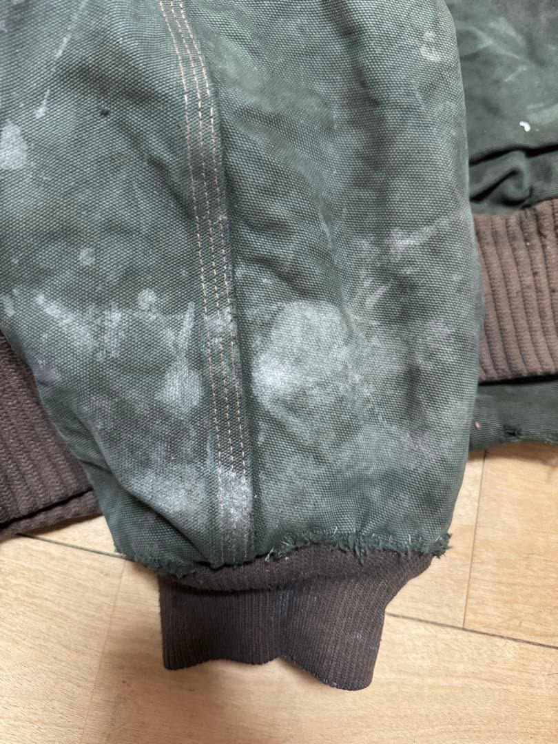 carhartt アクティブジャケット　mosグリーン フェード