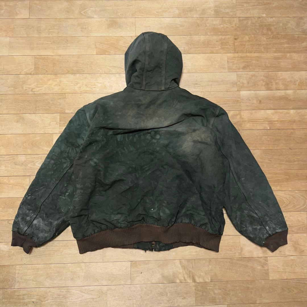carhartt アクティブジャケット　mosグリーン フェード