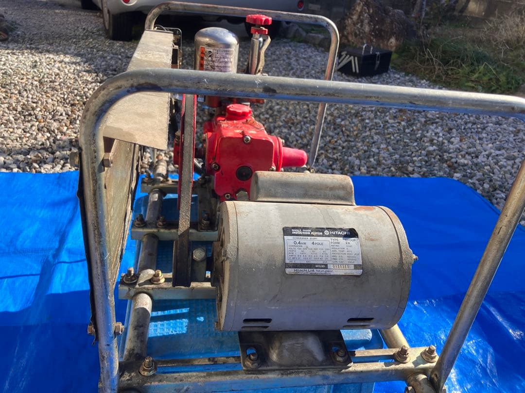 動墳 電動 日立モーター0.4kw マルナカCP-150 灌水 畑 ガーデニング