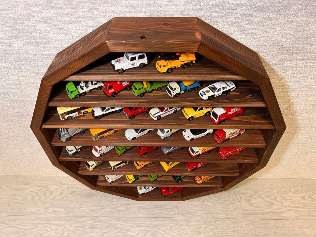 【トミカ】正12角形コレクションケース ミニカーケース　ミニカー以外の展示にも♪