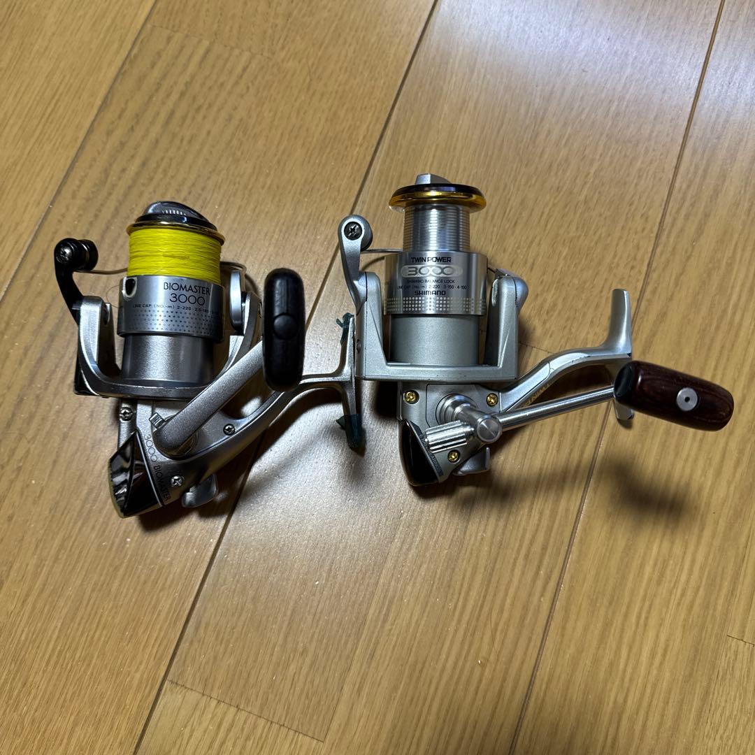 SHIMANO BIOMASTER3000とTWINPOWER3000
