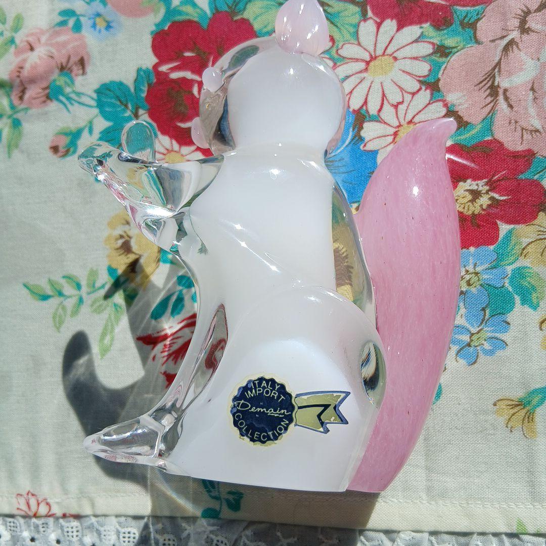 Deman Collection クリスタルリス置物