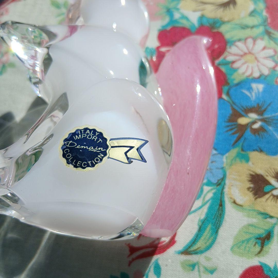 Deman Collection クリスタルリス置物