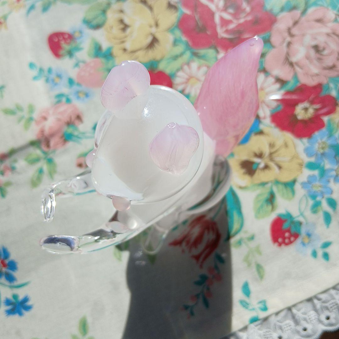 Deman Collection クリスタルリス置物