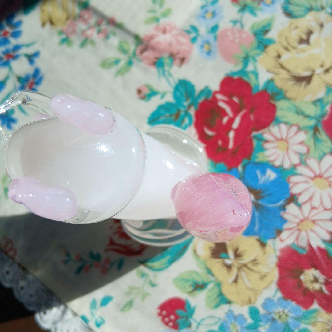 Deman Collection クリスタルリス置物