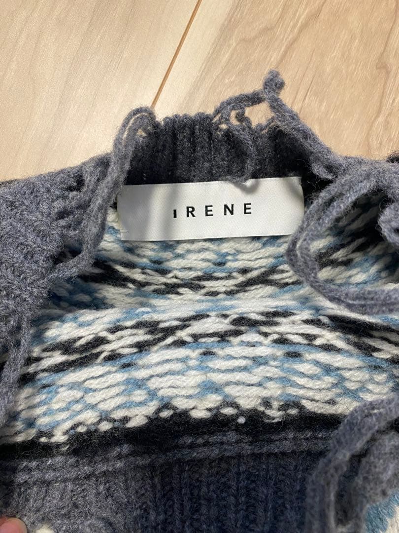 トップス IRENE Fair Isle Cropped Knit