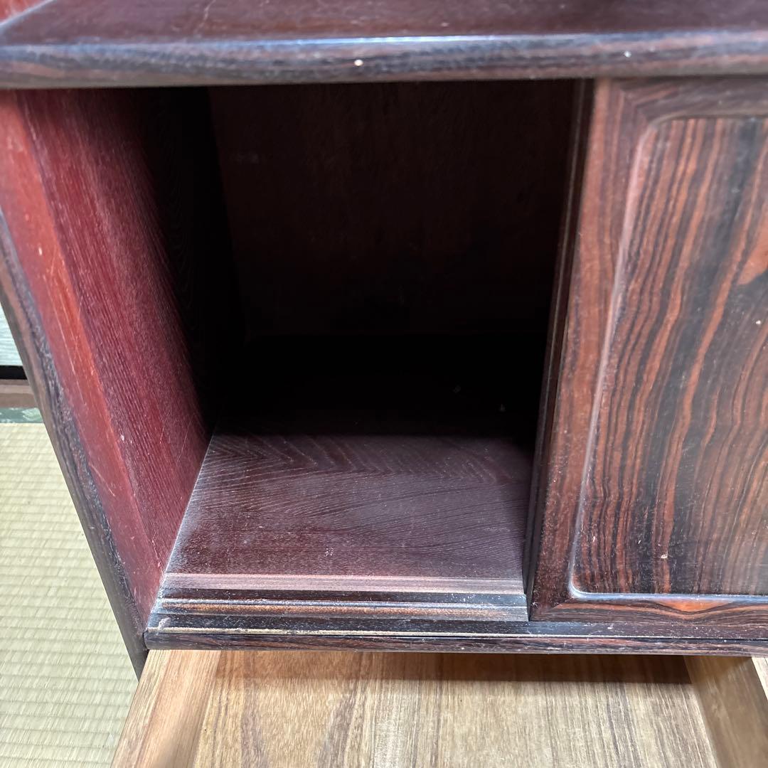茶箪笥　木製レトロ茶道具棚
