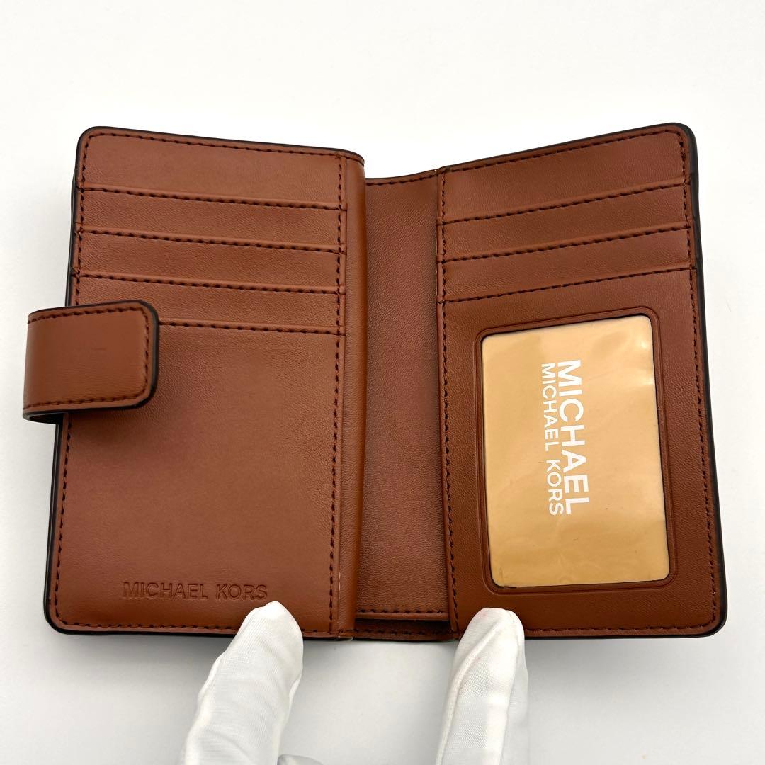 MICHAEL KORS マイケルコース 二つ折り財布 イラスト 美品 希少性大