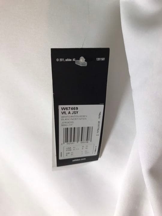 新品正規品adidas ヴォルフスブルク「13」長谷部誠 半袖4XOユニフォーム