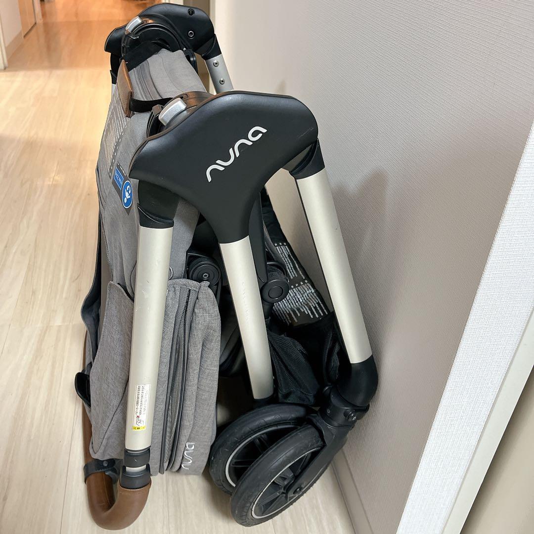 【本文必読】nuna triv グレー　ベビーカー　新生児　4歳まで