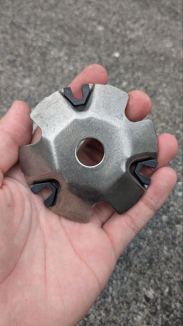 レッツ2　ハイスピードプーリー、パワーベルト、CDIセット