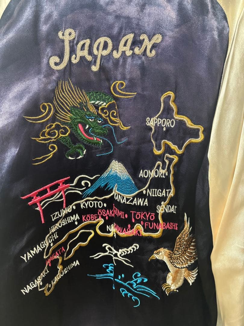 Schott エイジング スカジャン \"ザ ファー イースト