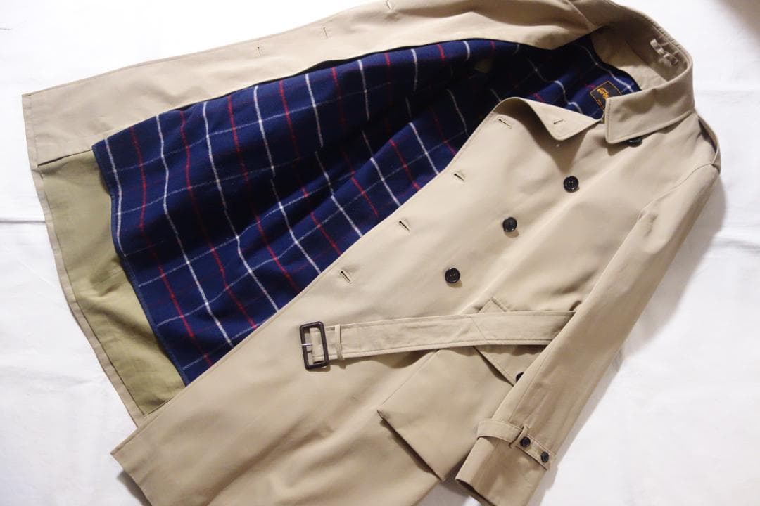 Corby Factory Johnstons社 ライナー付き トレンチコート