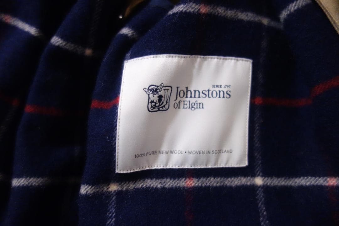 Corby Factory Johnstons社 ライナー付き トレンチコート