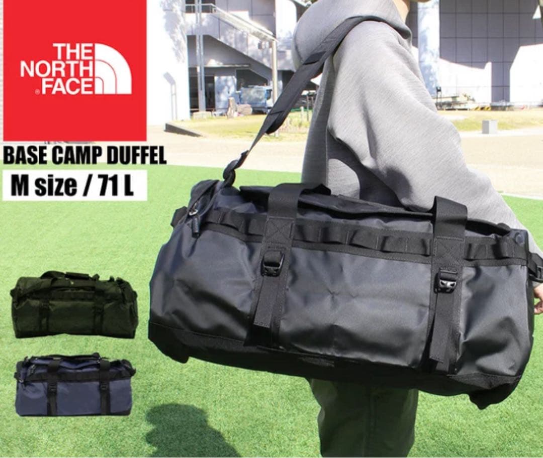 THE NORTH FACE ボストンバッグ ブラック　Mサイズ　71L
