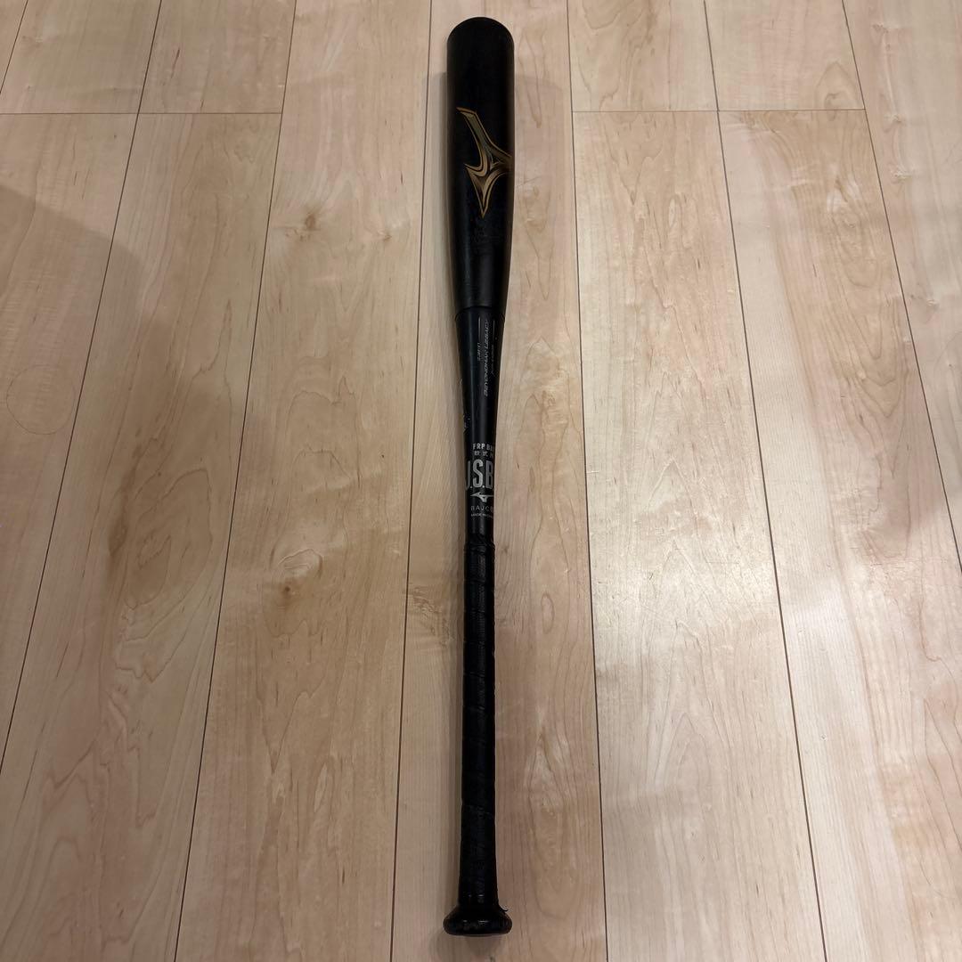 ミズノ　レガシー　軟式用バット　トップバランス84cm バットケース付き