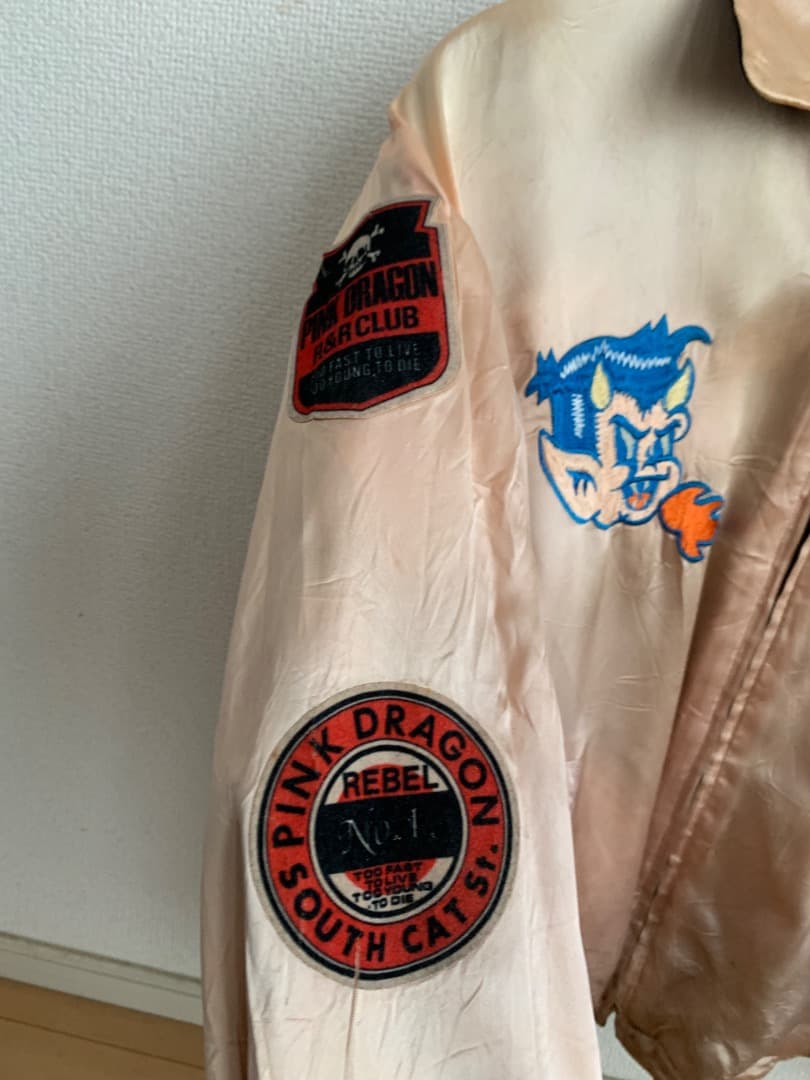☆レア80s 当時物☆美品　クリームソーダ　 スカジャン