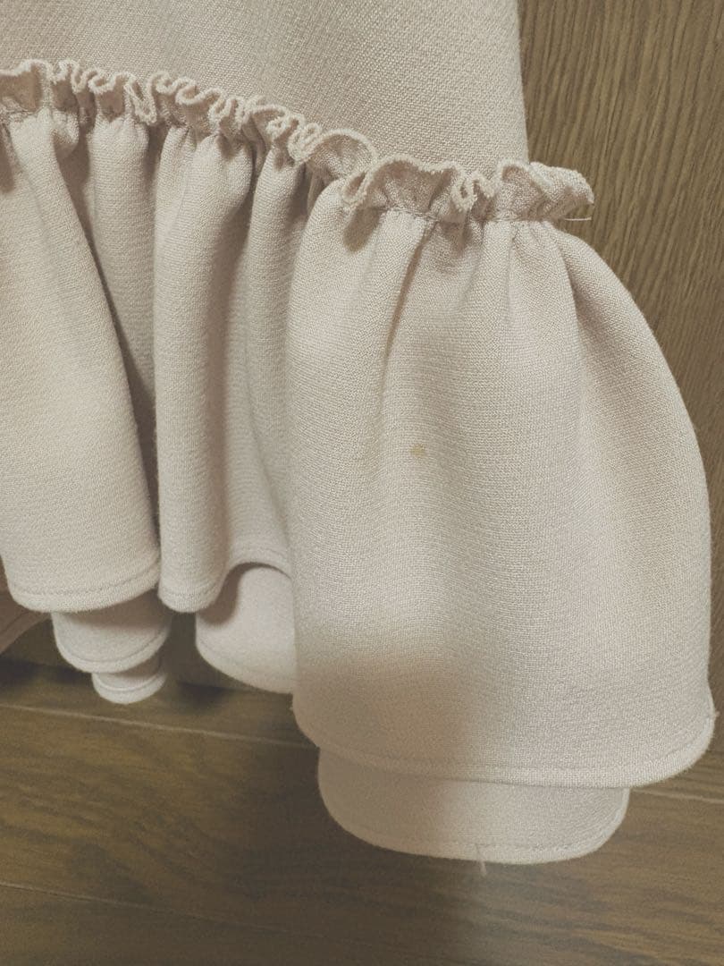 ヨーコチャン　ダブルギヮザード　パール　ブラウス