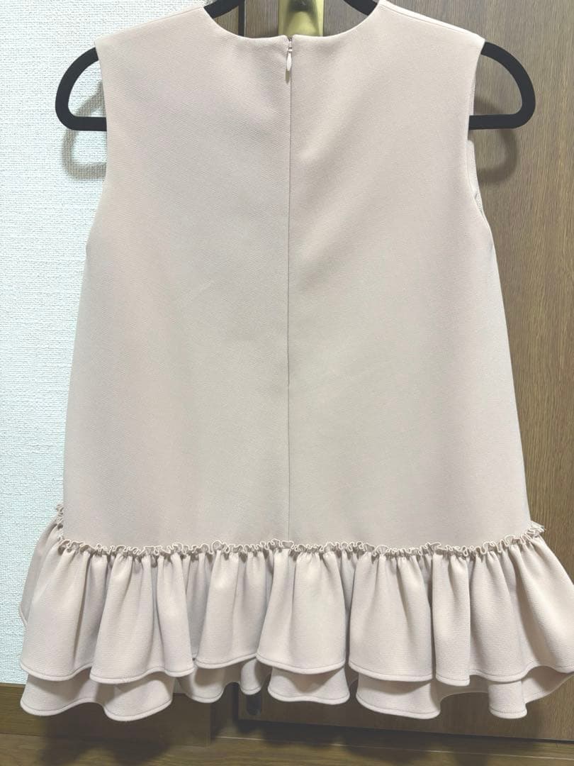 ヨーコチャン　ダブルギヮザード　パール　ブラウス