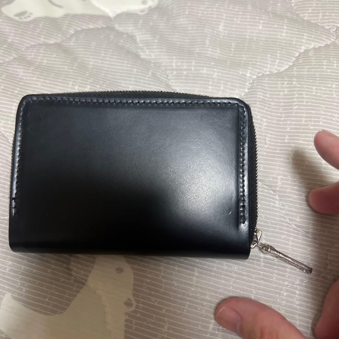 ホワイトハウスコックス　ジップ マルチケース　財布　ケース　ブラック