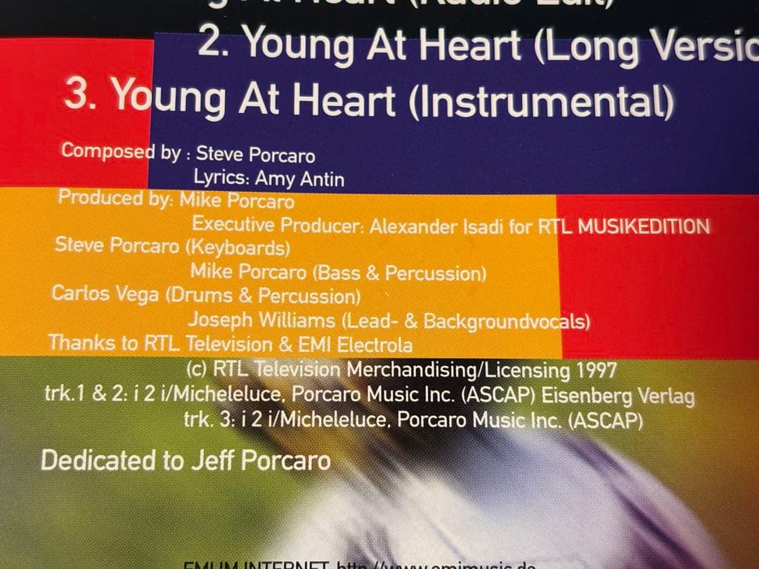 洋楽 Steve & Mike Porcaro - Young At Heart