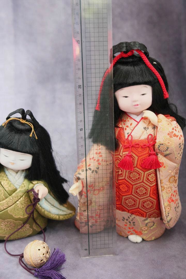日本人形 市松人形 2体 ひな祭り　子供の日
