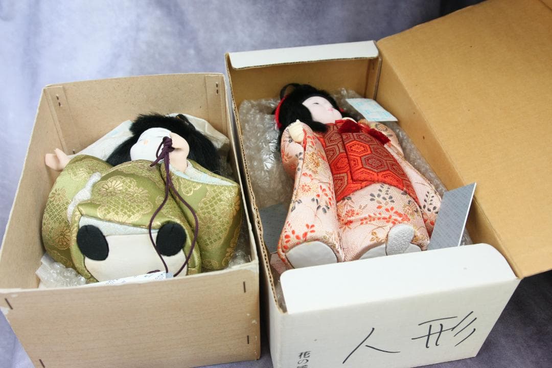 日本人形 市松人形 2体 ひな祭り　子供の日