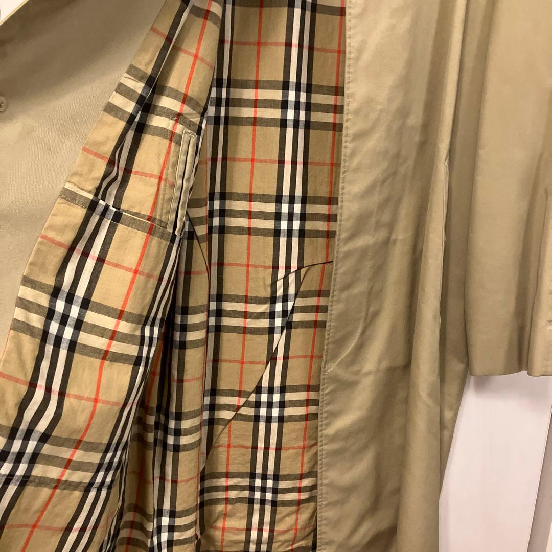 Burberry バーバリー　メンズ　ステンカラーコート　ビンテージ