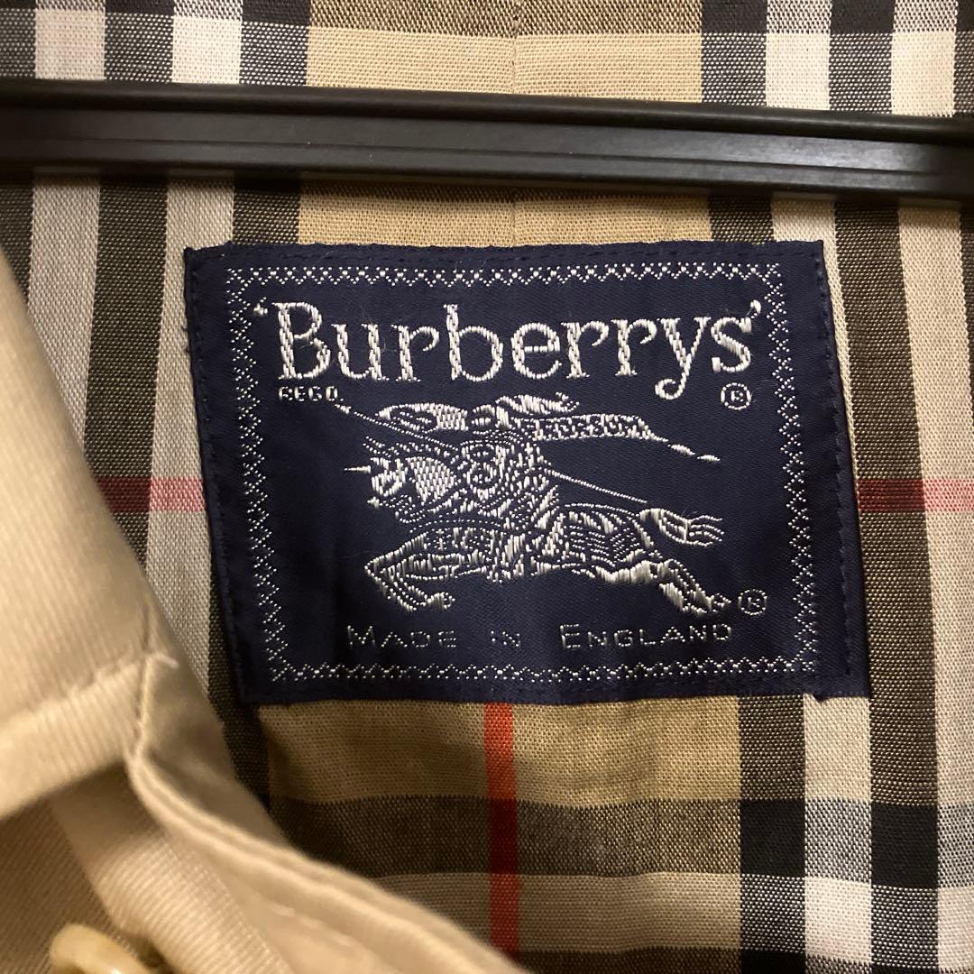 Burberry バーバリー　メンズ　ステンカラーコート　ビンテージ
