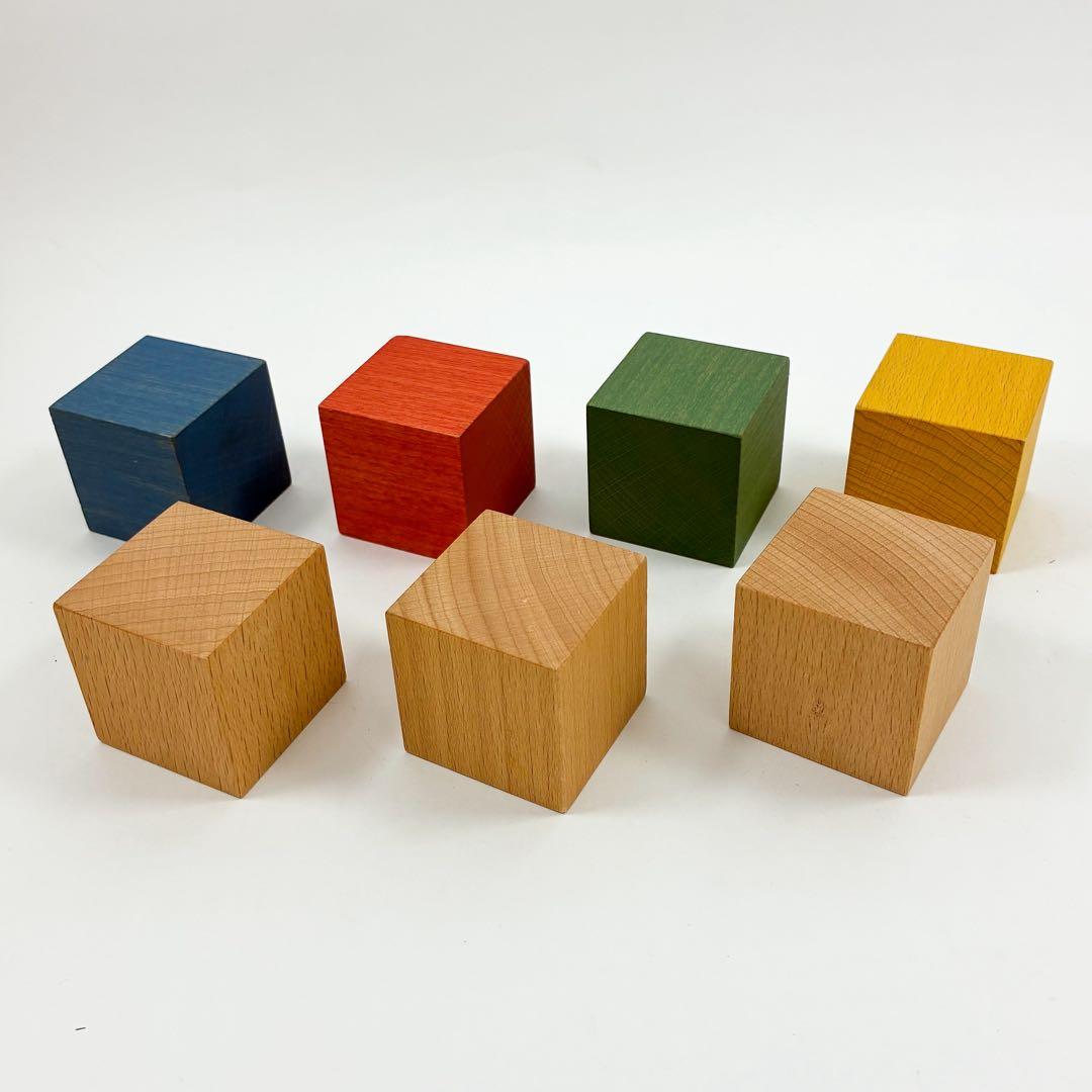 廃盤品 ツミニー　こまーむ　こまむぐ　トラック　積み木　木製おもちゃ