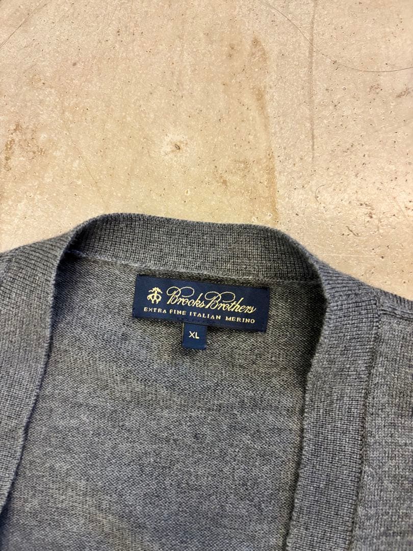 Brooks Brothers カーディガン XL メリノウール