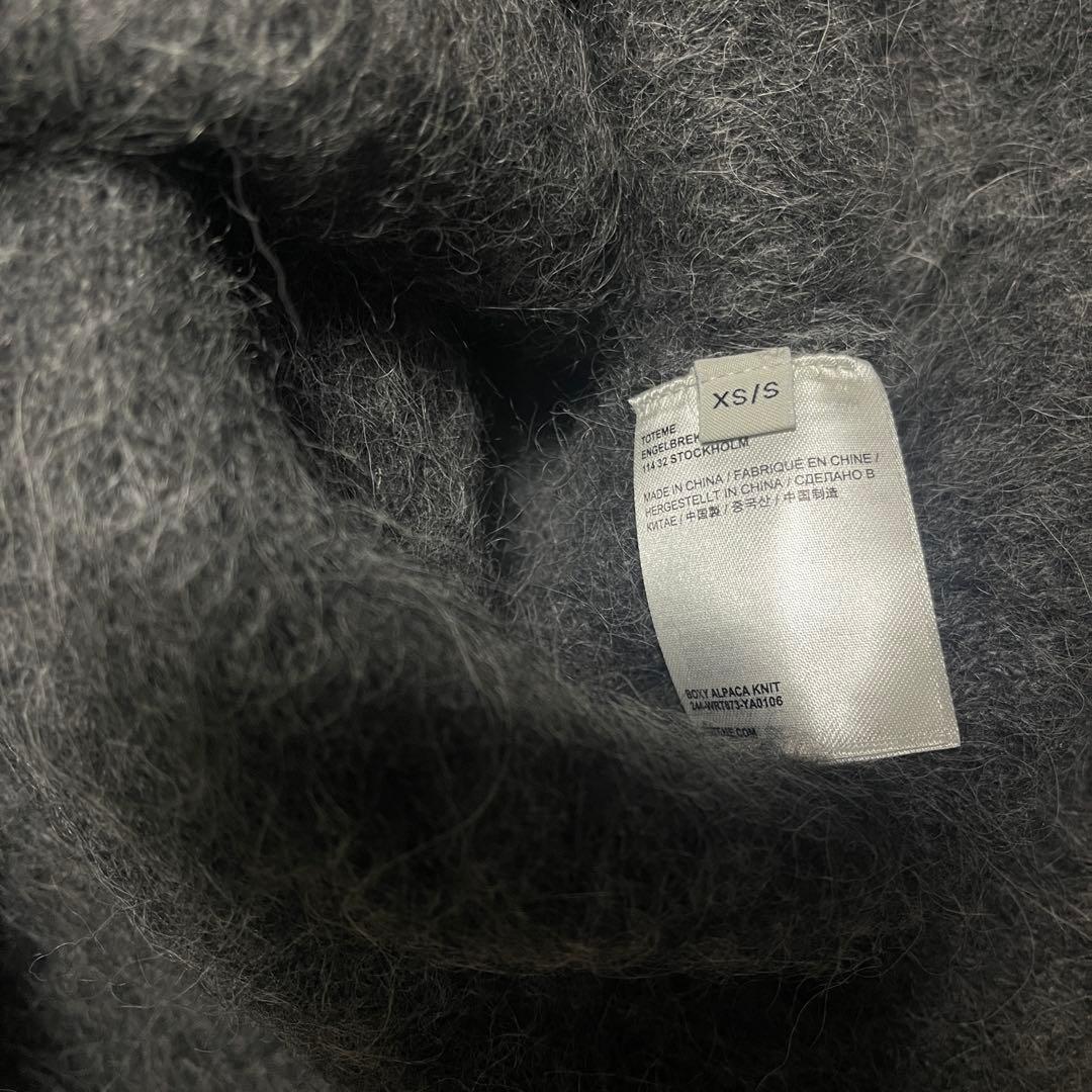TOTEME トーテムモヘアオーバーサイズニットセーター