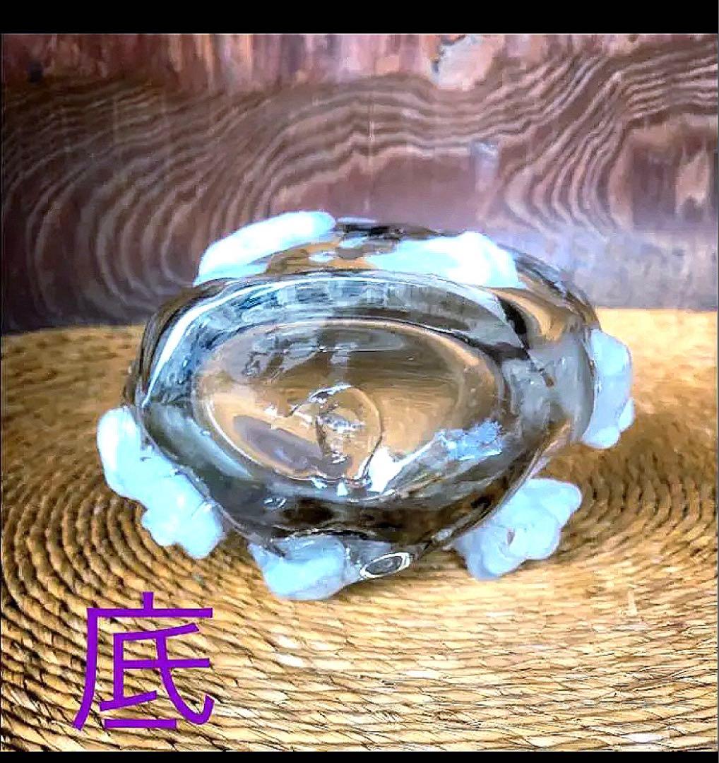 雲母　ガラス花瓶　オリジナルデザイン