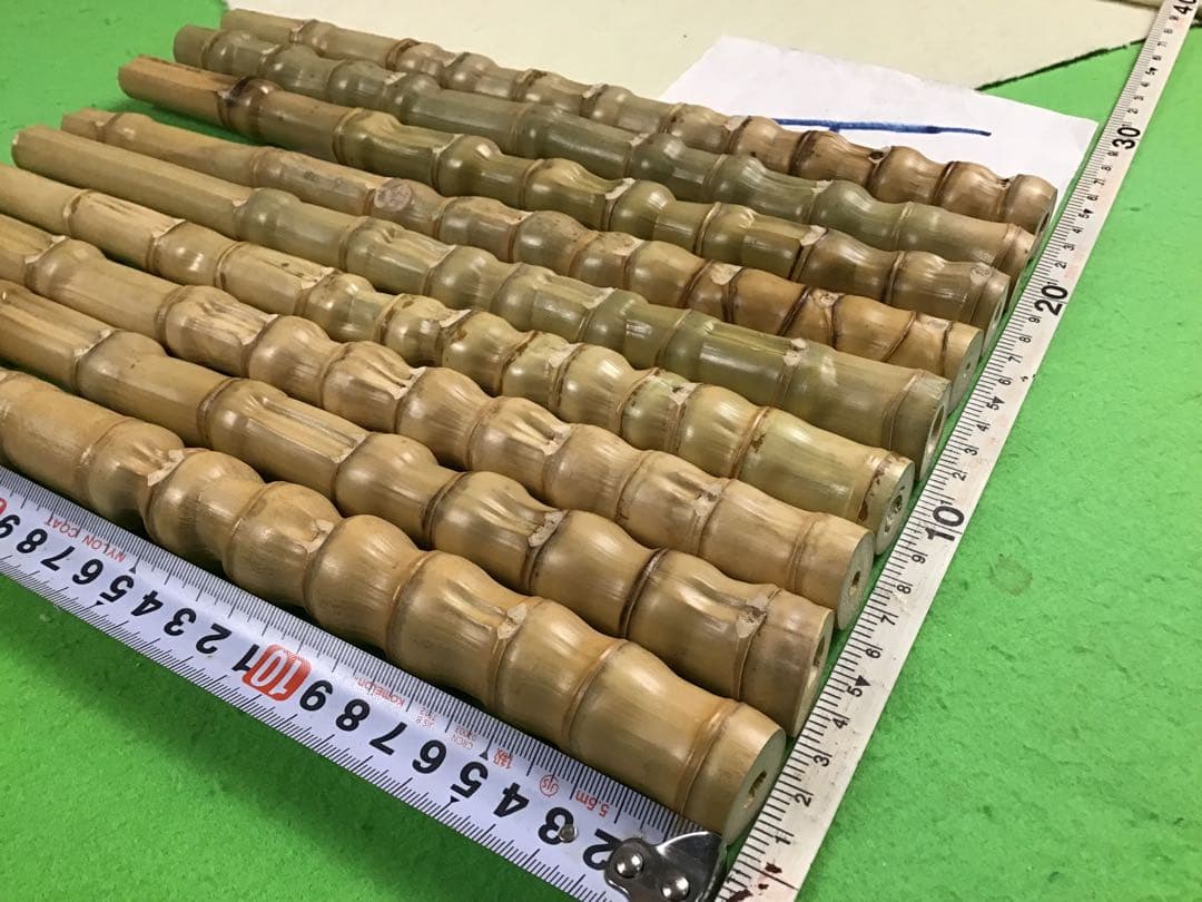 釣り具・その他グリップ用布袋竹「太・極上物・芽取り済み」9本セットA