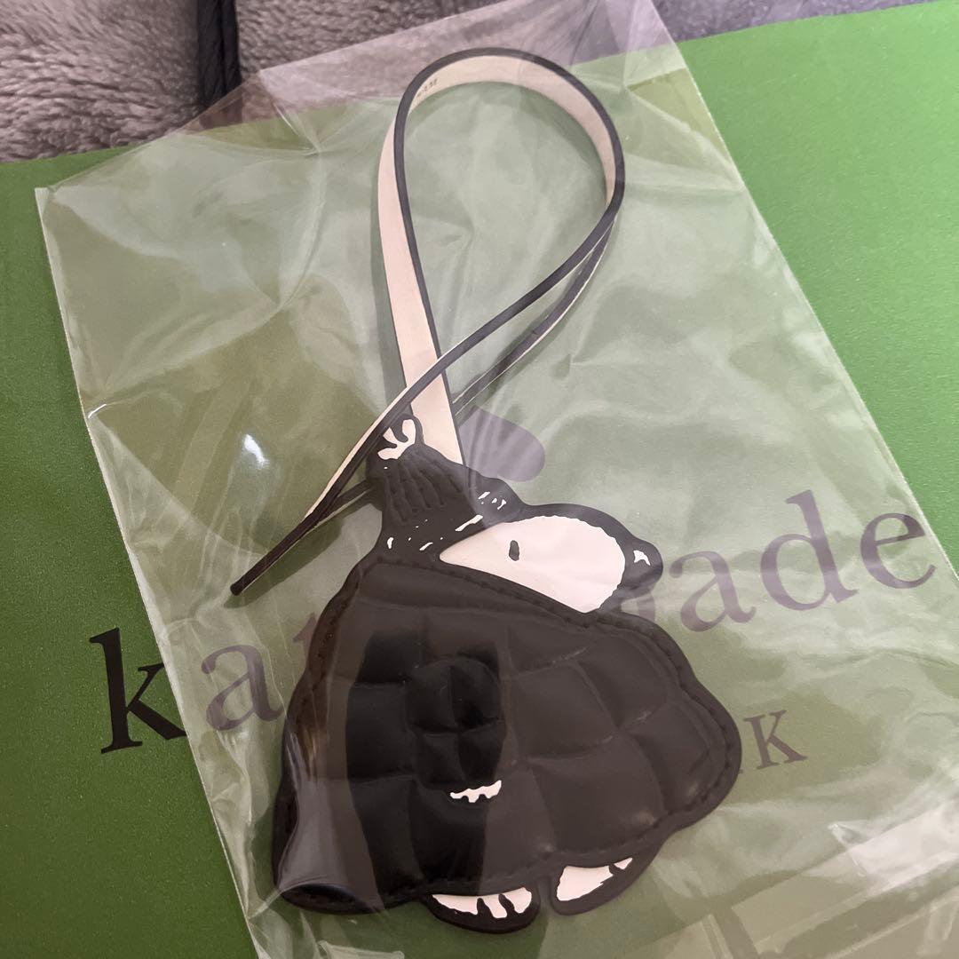 ＊新品＊kate spade ピーナッツ パファー キーフォブ スヌーピー