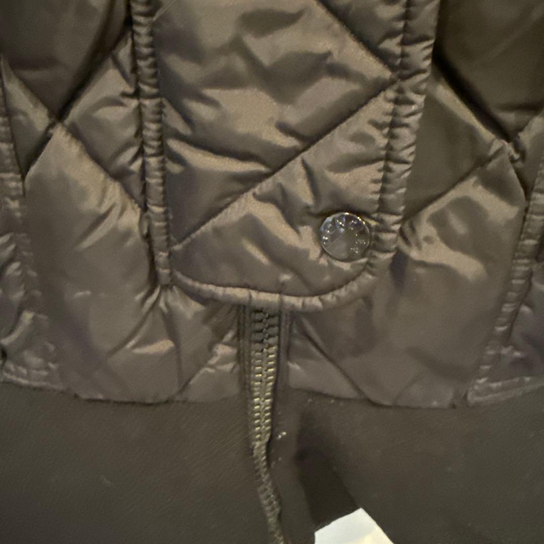 MONCLERブラックダウンジャケット