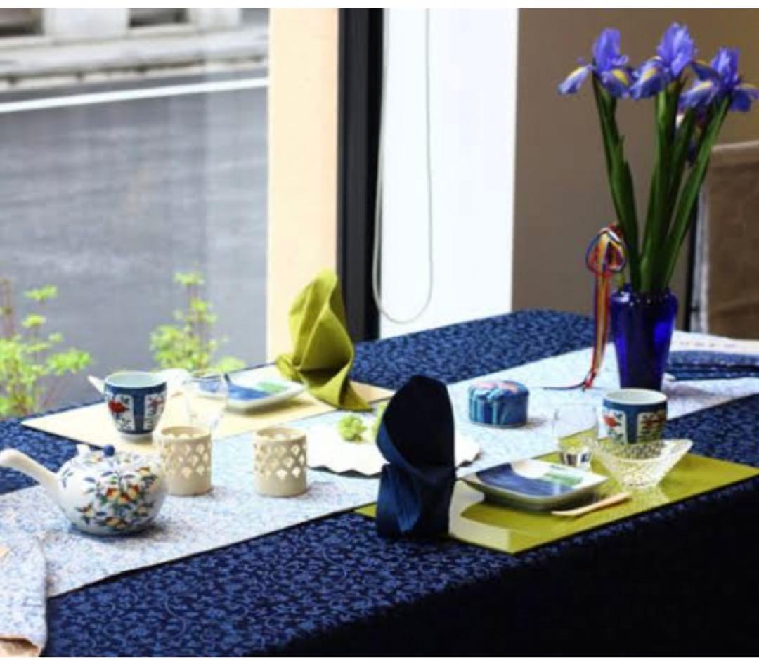 源右衛門　テーブルランナー　テーブルセンター