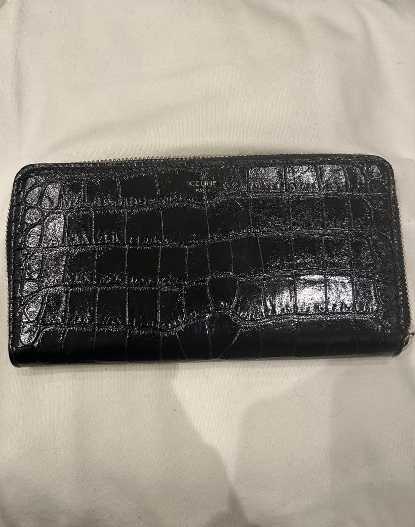 CELINE ブラック 長財布　値下げ可