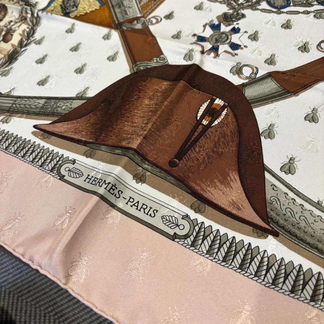エルメス（HERMES）、スカーフ、ナポレオン（NAPOLEON）、新品