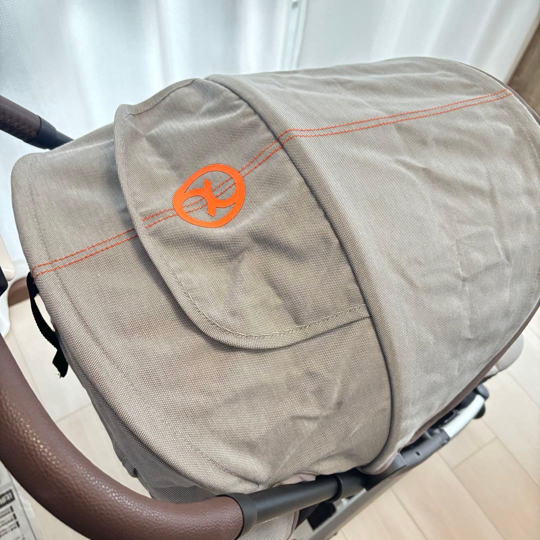 cybex サイベックス オルフェオ ラバグレー バンパーバー付き