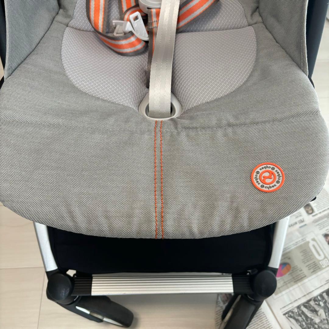 cybex サイベックス オルフェオ ラバグレー バンパーバー付き