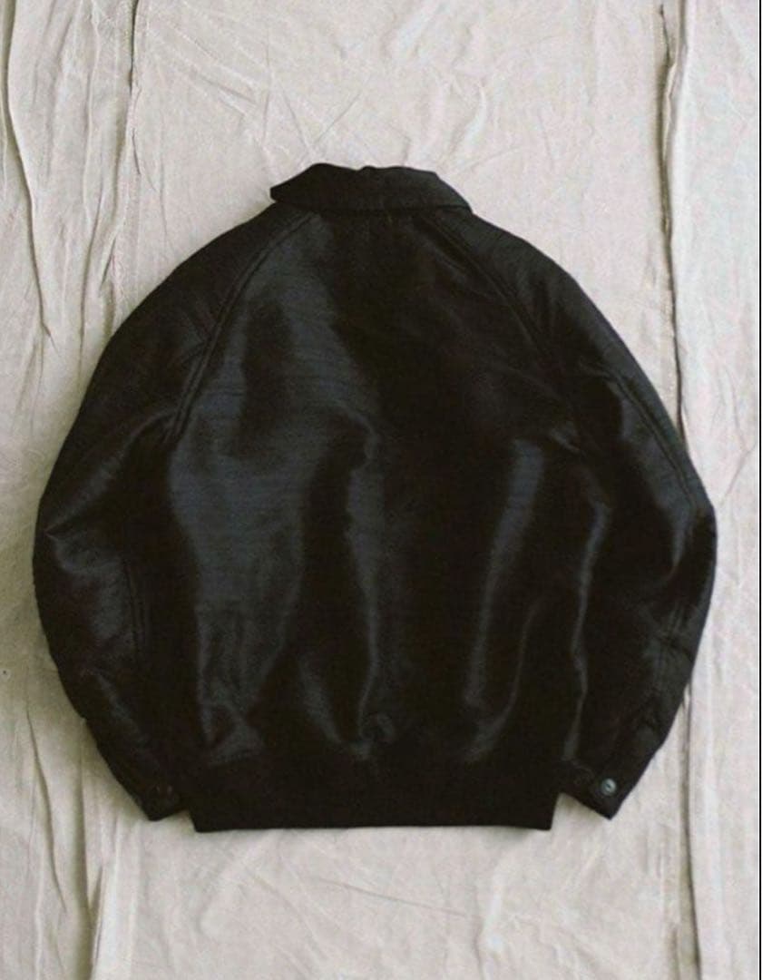 LIDNM WILD SILK PADDED BLOUSON Lサイズ