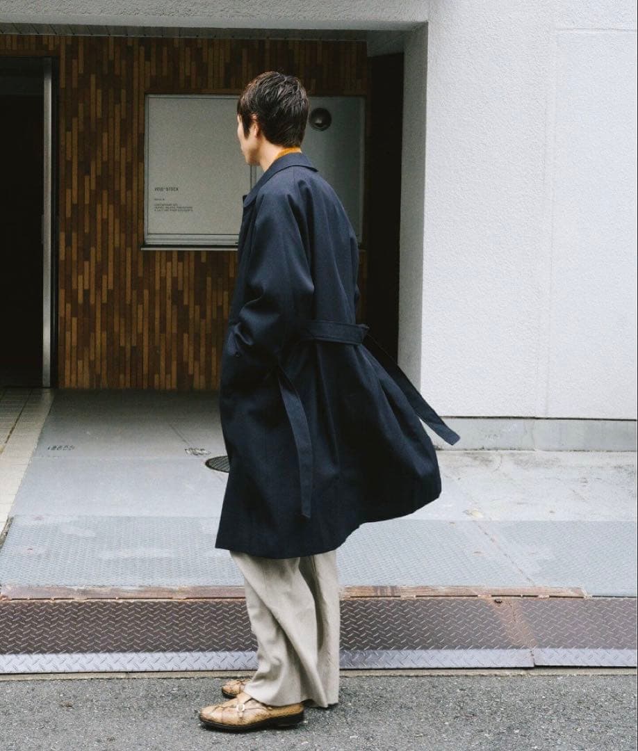 LE ウールバルカラーコート